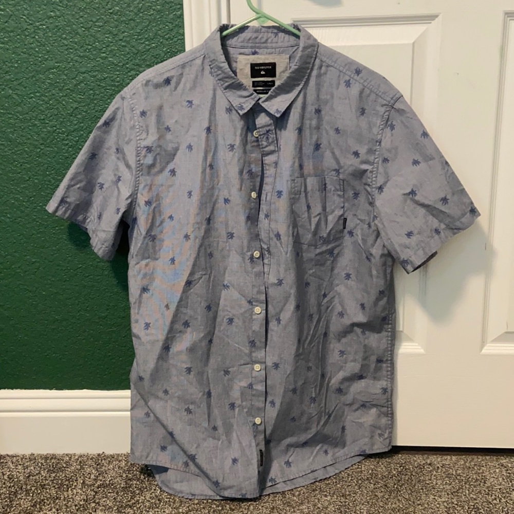 Quicksilver short sleeve shirt - regular fit/large